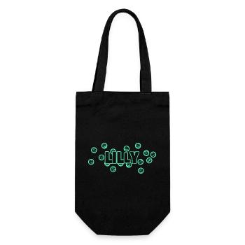 Funny Lilly - Gift Bag for Bottles - black - Front