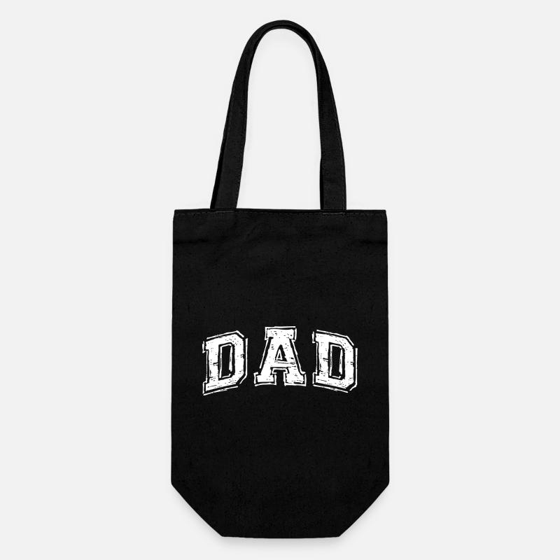 Papa papa Père - Sac à bouteille - noir