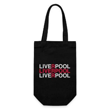 LIVERPOOL Union Jack Drapeau - Sac à bouteille - noir - Devant