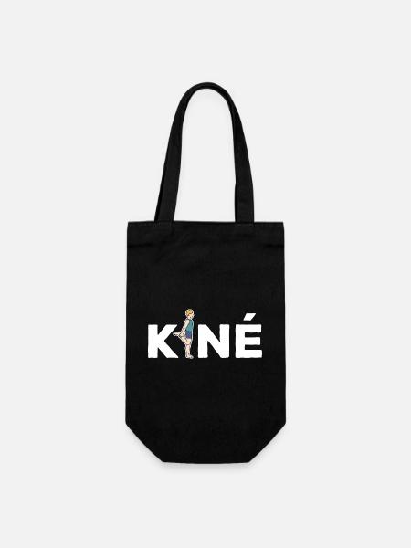 Kiné Cadeau pour Masseur Kinésithérapeute - Sac à bouteille - noir