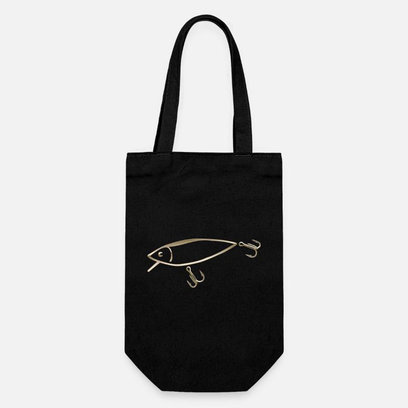MeyDes Wobbler - Gift Bag for Bottles - black
