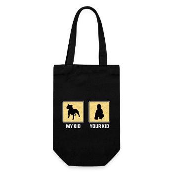 Votre enfant mon enfant - Sac à bouteille - noir - Devant