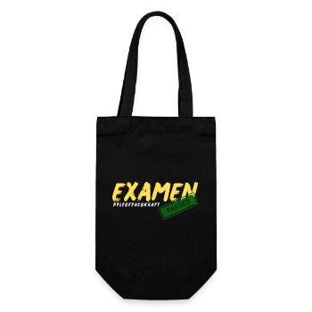 Examen Pflegefachkraft - Geschenkbeutel für Flaschen - Schwarz - Vorne