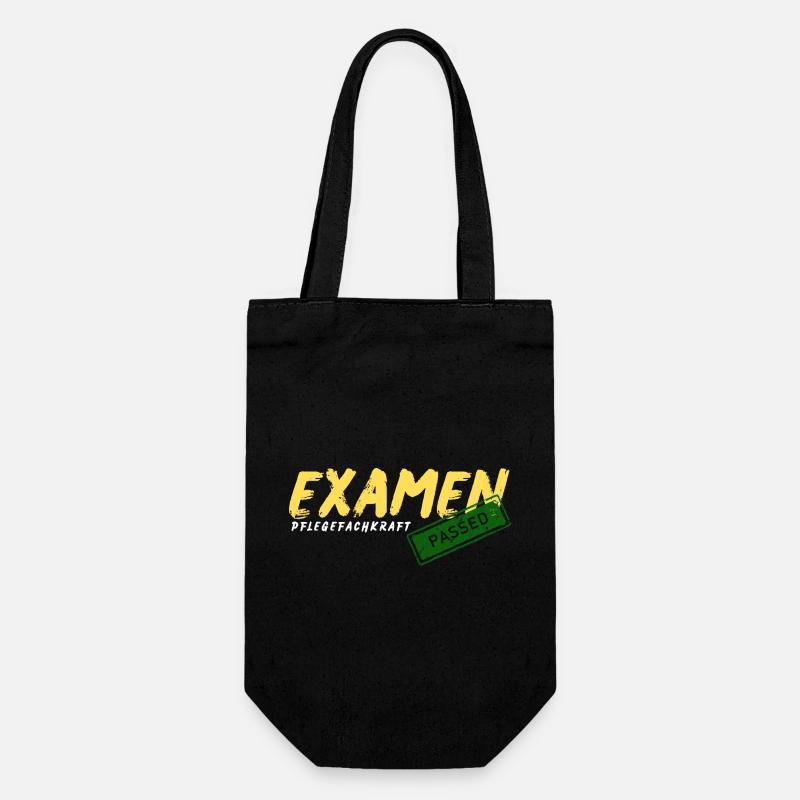 Examen Pflegefachkraft - Geschenkbeutel für Flaschen - Schwarz