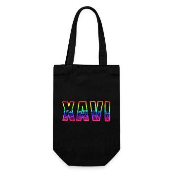 Xavi RS Rainbow - Gift Bag for Bottles - black - Front