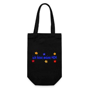 Fête des mères J’aime ma maman - Sac à bouteille - noir - Devant