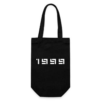 Année de naissance Anniversaire Né(e) en 1999 - Sac à bouteille - noir - Devant