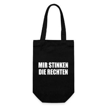 Les droites puent pour moi - Sac à bouteille - noir - Devant