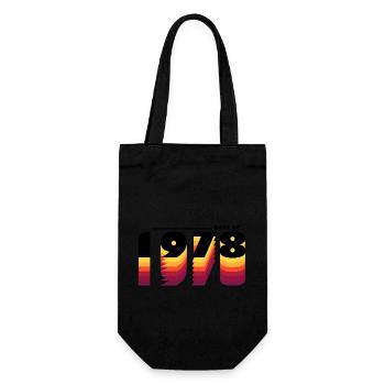 Le meilleur de 1978 - Fêtez 47 ans de millésime - Sac à bouteille - noir - Devant