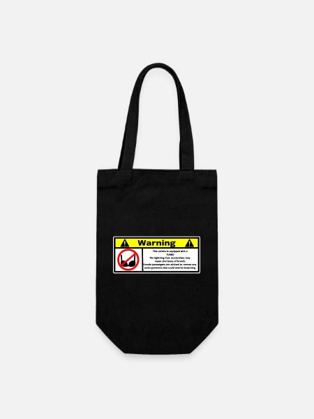 Turbo - Gift Bag for Bottles - black