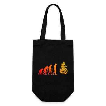 Direkte Mountainbike Aussage - Geschenkbeutel für Flaschen - Schwarz - Vorne