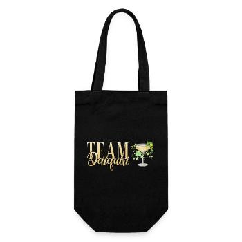 Hen Party Cocktail Team Daiquiri - Gift Bag for Bottles - black - Front