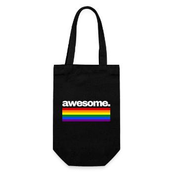 génial - Sac à bouteille - noir - Devant