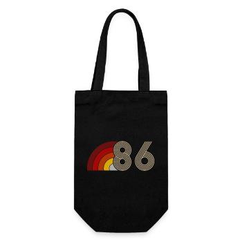 Astro Vintage 40 Ans Quarantaine Fête 1986 - Sac à bouteille - noir - Devant