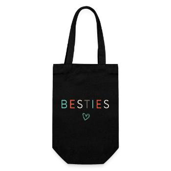 Meilleures amies Meilleures amies Meilleures copines - Sac à bouteille - noir - Devant