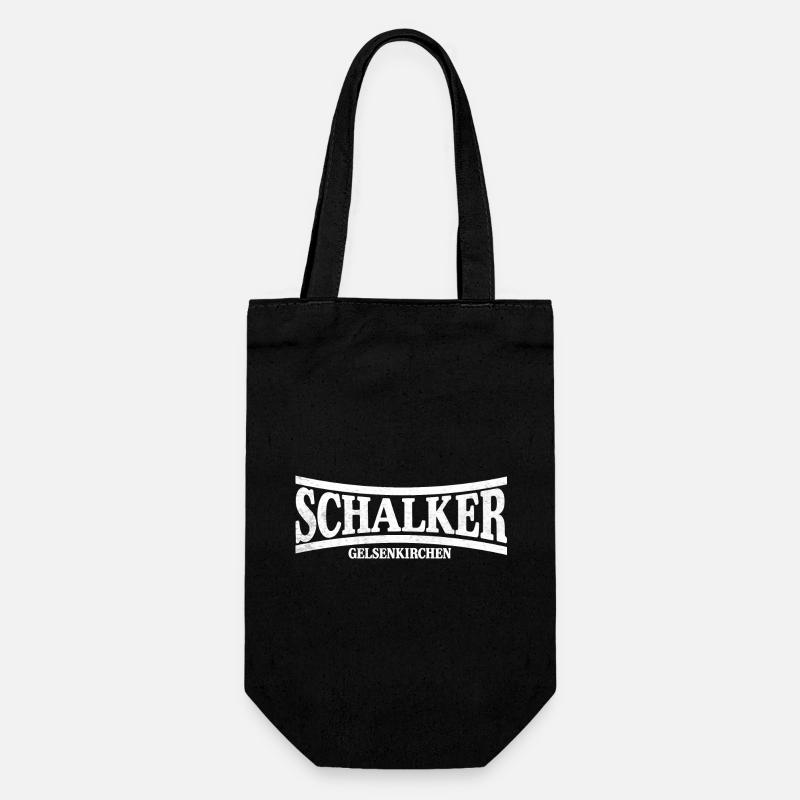 Schalker Gelsenkirchen - Geschenkbeutel für Flaschen - Schwarz