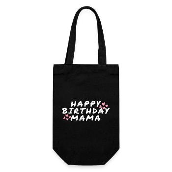 Joyeux anniversaire Maman Personne préférée Anniversaire - Sac à bouteille - noir - Devant