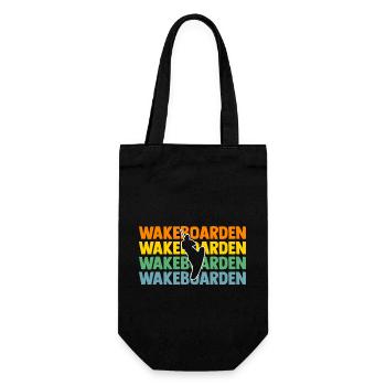 Wakeboarder Wakeboard Wakeboarding - Geschenkbeutel für Flaschen - Schwarz - Vorne