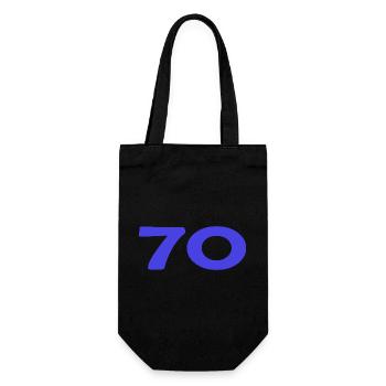HAPPY BIRTHDAY. HAPPY BIRTHDAY. ANNIVERSARY. - Gift Bag for Bottles - black - Front