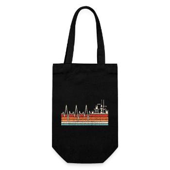 Battement de cœur du chimiste - Sac à bouteille - noir - Devant
