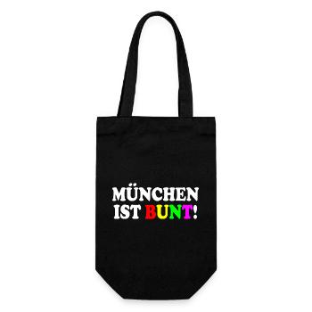 Munich est colorée - Sac à bouteille - noir - Devant