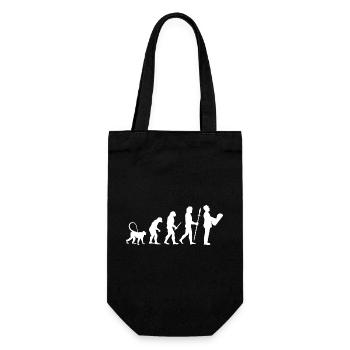 Le développement d’un architecte - Sac à bouteille - noir - Devant