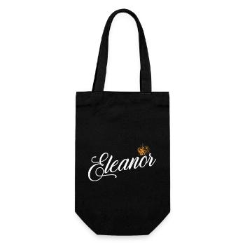 Eleanor Nom personnalisé pour les femmes Enfants Tout-petits - - Sac à bouteille - noir - Devant