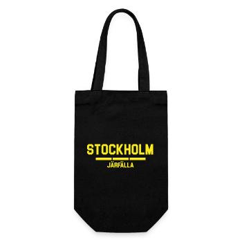 Conception du drapeau de Stockholm Järfälla - Sac à bouteille - noir - Devant