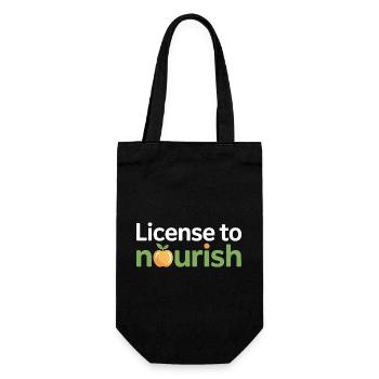 Certified Dietitian Professional Expert Apparel  - Gift Bag for Bottles - black - Front