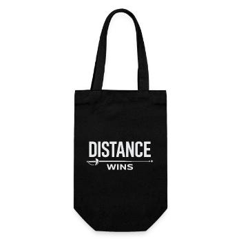 Fencing Fencing Fencing Athlete Fencing Club Sports - Gift Bag for Bottles - black - Front