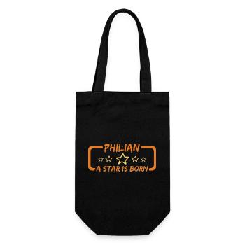 Philian en cadeau - Sac à bouteille - noir - Devant