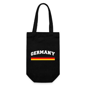 Germany Flag Germany - Gift Bag for Bottles - black - Front