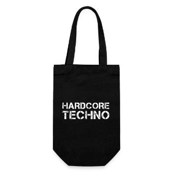 Hardcore-Techno - Geschenkbeutel für Flaschen - Schwarz - Vorne
