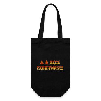 Nice Nightmares Halloween Eyes - Gift Bag for Bottles - black - Front