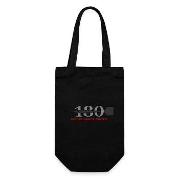 Dart 180 Dartscheibe Dartlegende Dartspieler - Geschenkbeutel für Flaschen - Schwarz - Vorne
