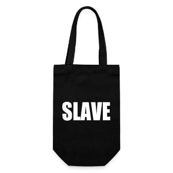Slave - Gift Bag for Bottles - black - Front