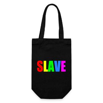 Slave - Gift Bag for Bottles - black - Front