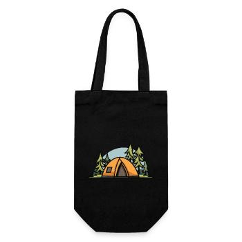 Tente de camping Nature - Sac à bouteille - noir - Devant