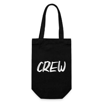 crew - Gift Bag for Bottles - black - Front