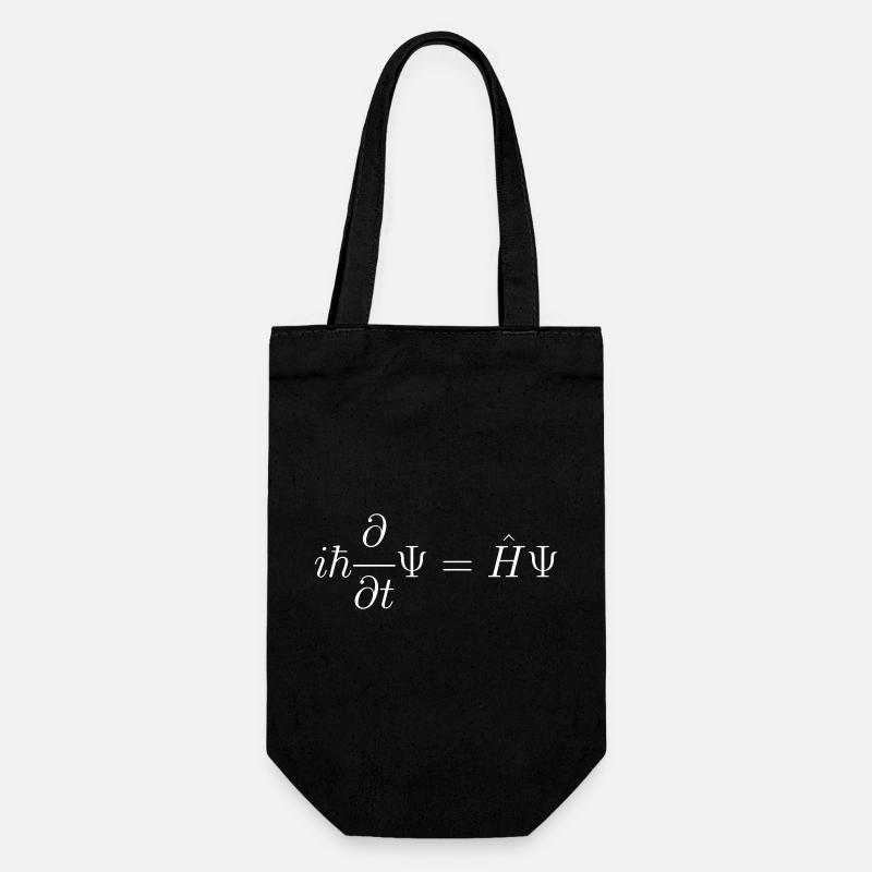 Schrödinger's Cat - Gift Bag for Bottles - black