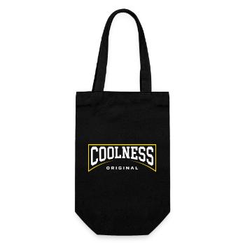 Coolness Original - Geschenkbeutel für Flaschen - Schwarz - Vorne