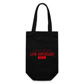 Californie, Los Angeles, Amérique - Sac à bouteille - noir - Devant