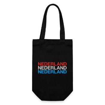 NIEDERLANDE Nederland Netherlands Holland - Gift Bag for Bottles - black - Front