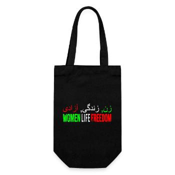 Women life freedom jin jiyan azadi - Sac à bouteille - noir - Devant