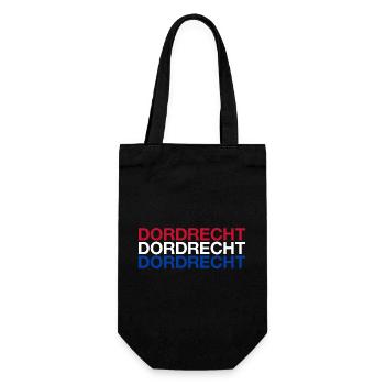 DORDRECHT Netherlands Niederlande Flgge - Geschenkbeutel für Flaschen - Schwarz - Vorne