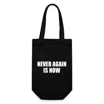 Never again is now - Sac à bouteille - noir - Devant