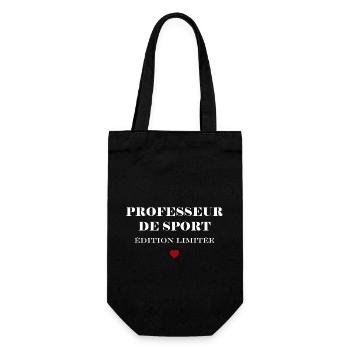 Professeur de sport - Sac à bouteille - noir - Devant