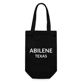 Abilene Texas États-Unis - Sac à bouteille - noir - Devant