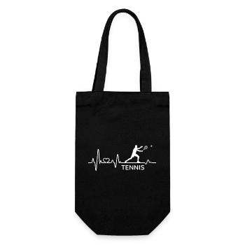 Tennis Heartbeat Raquette de tennis Pulse Tennis Game - Sac à bouteille - noir - Devant