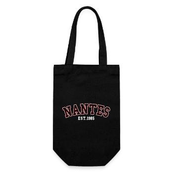 Nantes gegründet 1985 - Geschenkbeutel für Flaschen - Schwarz - Vorne